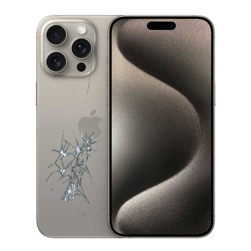 Cambio tapa trasera iPhone 15 Pro 