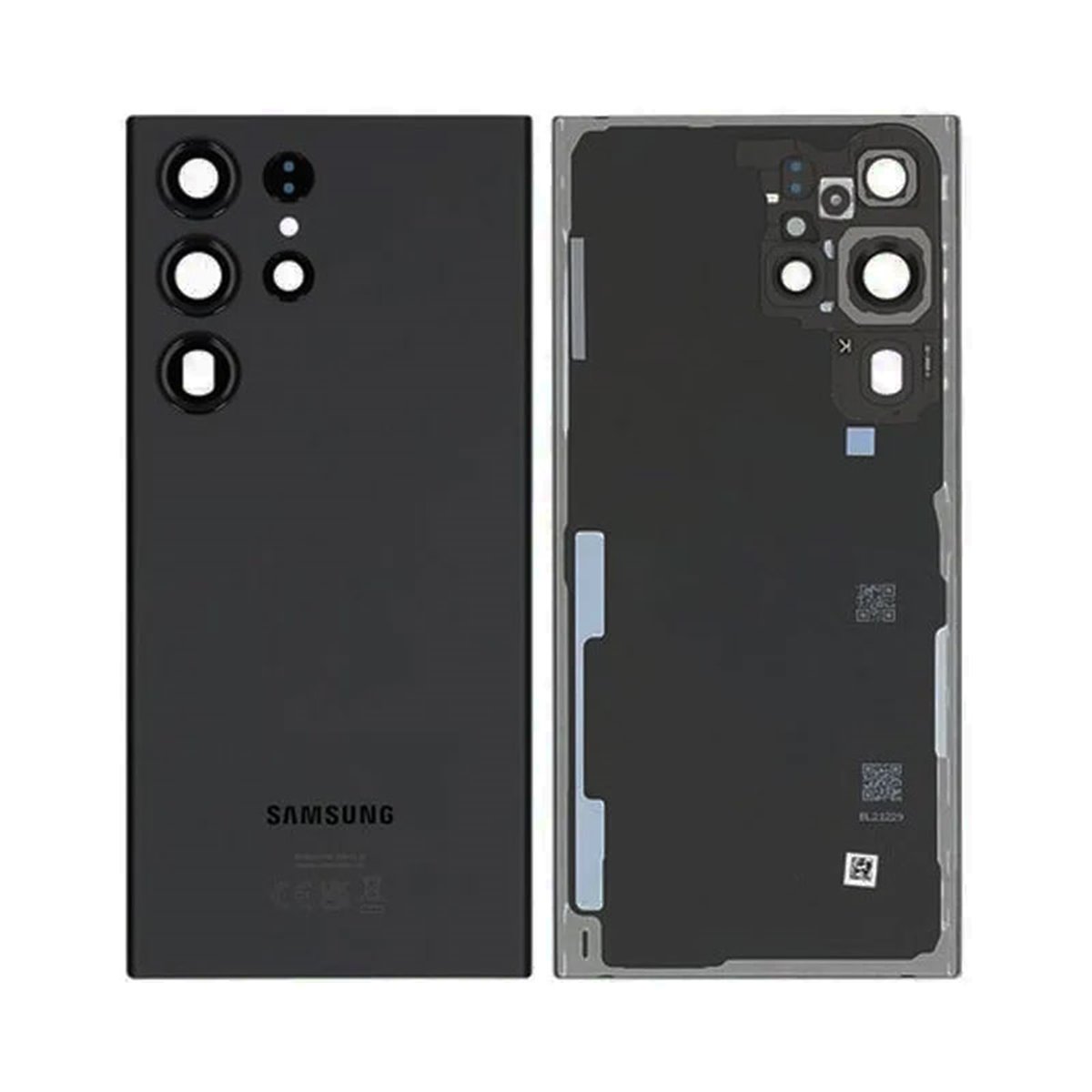 Tapa trasera original Samsung Galaxy S23 Ultra 5G S918 Negra