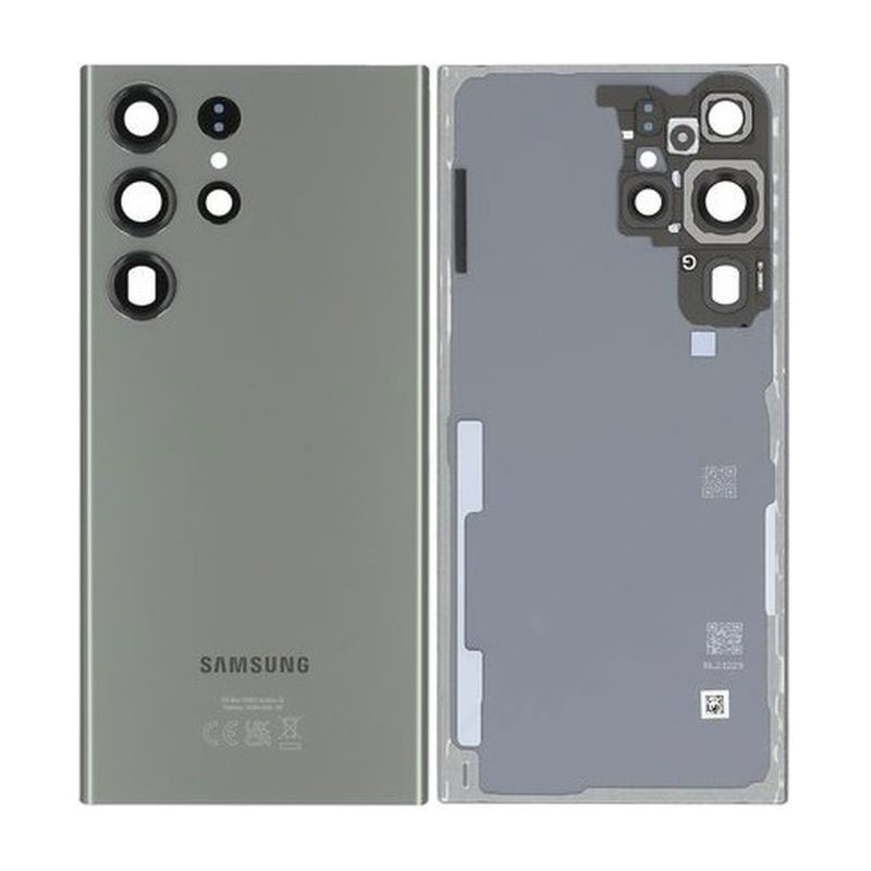 Tapa trasera original Samsung Galaxy S23 Ultra 5G S918 Verde