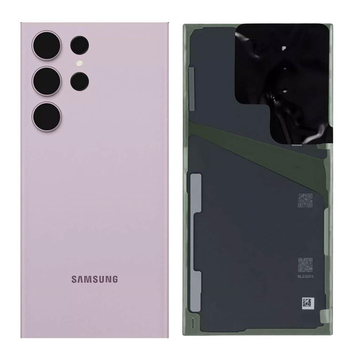 Tapa trasera original Samsung Galaxy S23 Ultra 5G S918 Lavanda