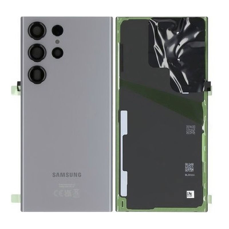 Tapa trasera original Samsung Galaxy S23 Ultra 5G S918 Gris Grafito