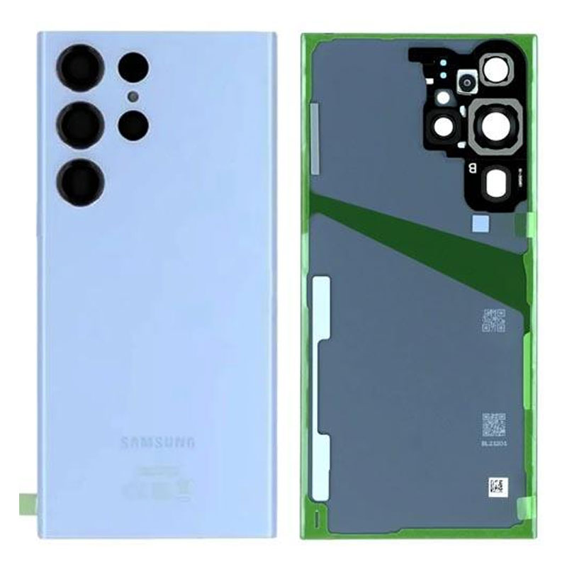 Tapa trasera original Samsung Galaxy S23 Ultra 5G S918 Azul