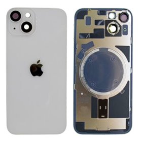 Tapa trasera con marco iPhone 14 (facil instalacion) Blanco