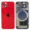 Tapa trasera con marco iPhone 14 (facil instalacion) Rojo