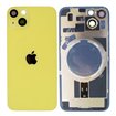 Tapa trasera con marco iPhone 14 (facil instalacion) Amarillo