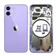 Chasis iPhone 12 (sin componentes) Purpura