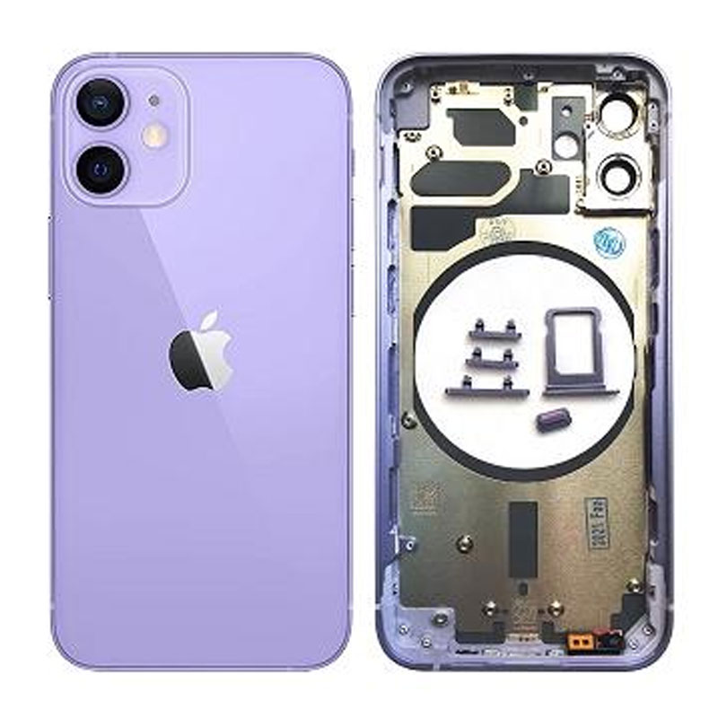 Chasis iPhone 12 (sin componentes) Purpura