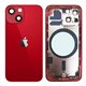 Chasis iPhone 13 Mini (sin componentes) Rojo