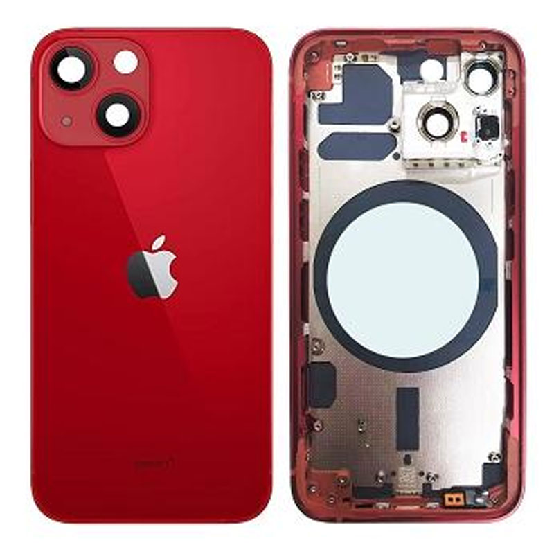 Chasis iPhone 13 Mini (sin componentes) Rojo