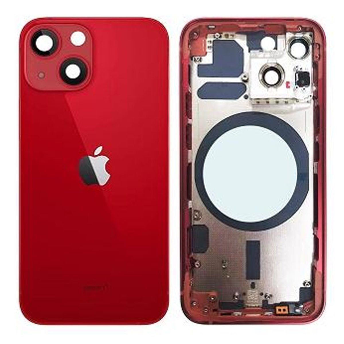 Chasis iPhone 13 Mini (sin componentes) Rojo