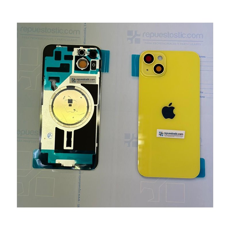 Chasis iPhone 14 Plus (sin componentes) Amarillo