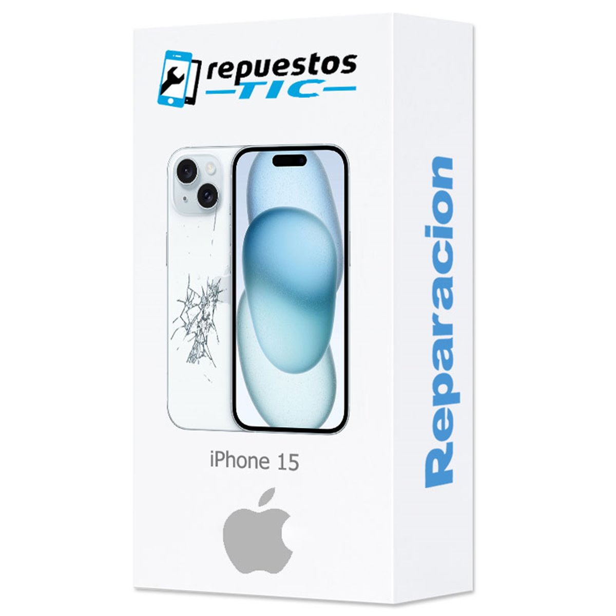 Cambio tapa trasera iPhone 15 