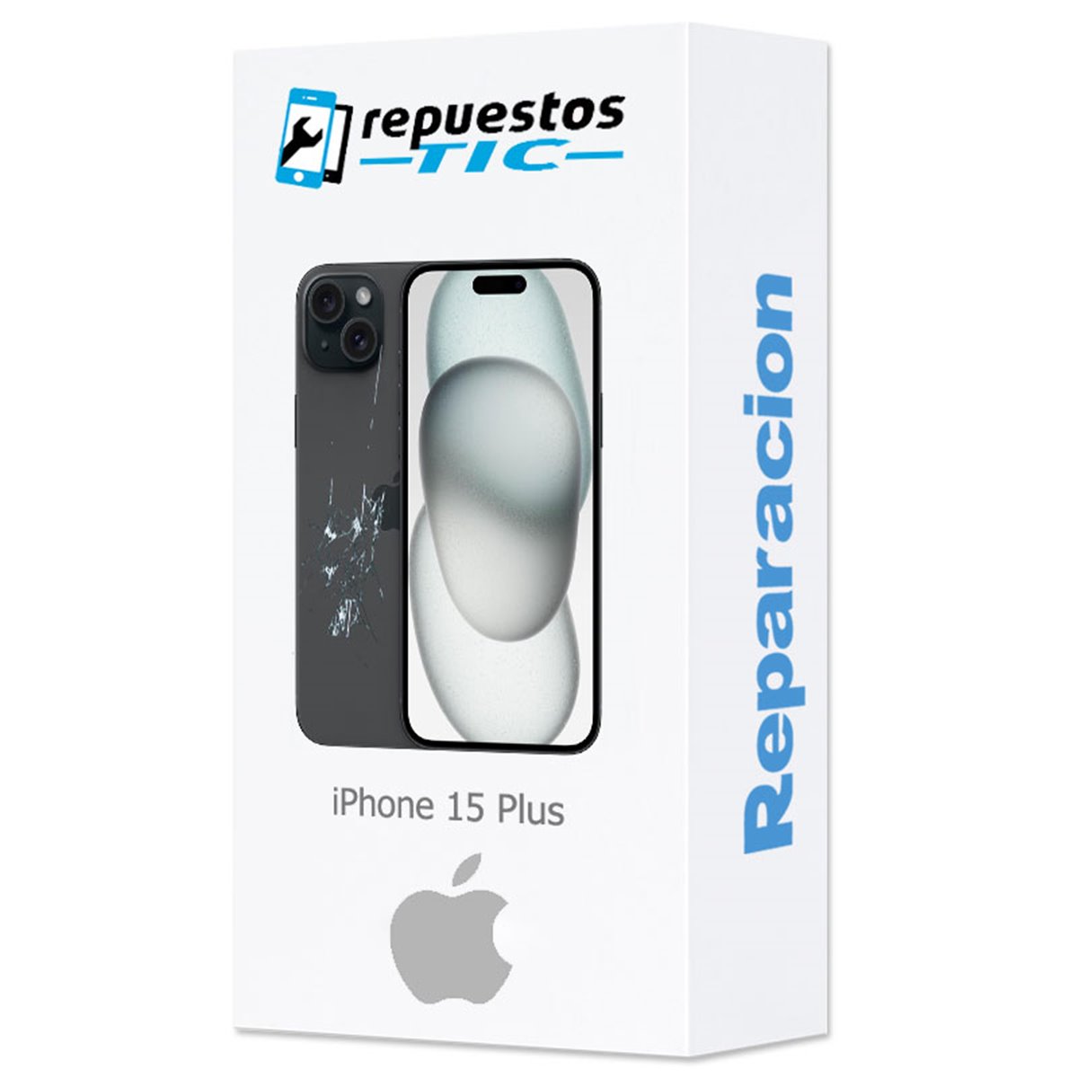 Cambio tapa trasera iPhone 15 Plus 
