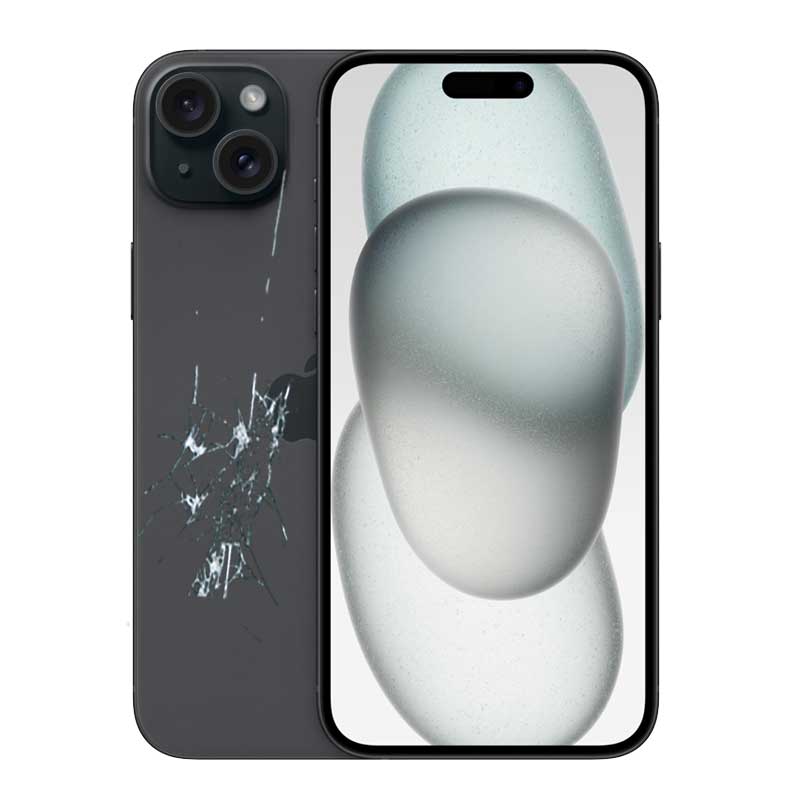 Cambio tapa trasera iPhone 15 Plus 