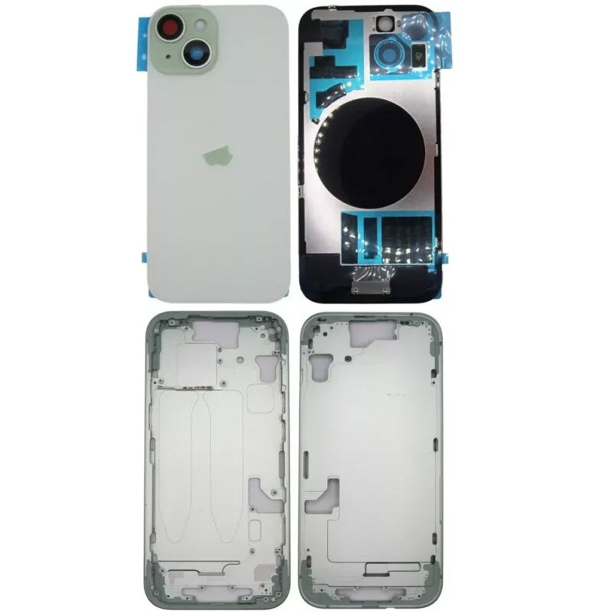 Chasis iPhone 15 (sin componentes) Verde