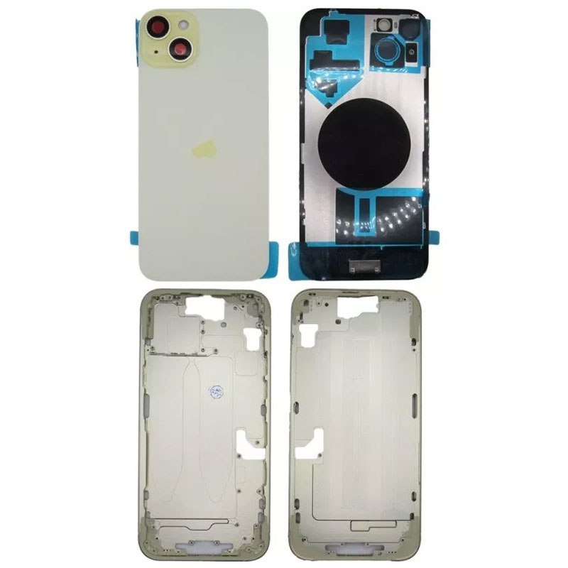 Chasis iPhone 15 (sin componentes) Amarillo
