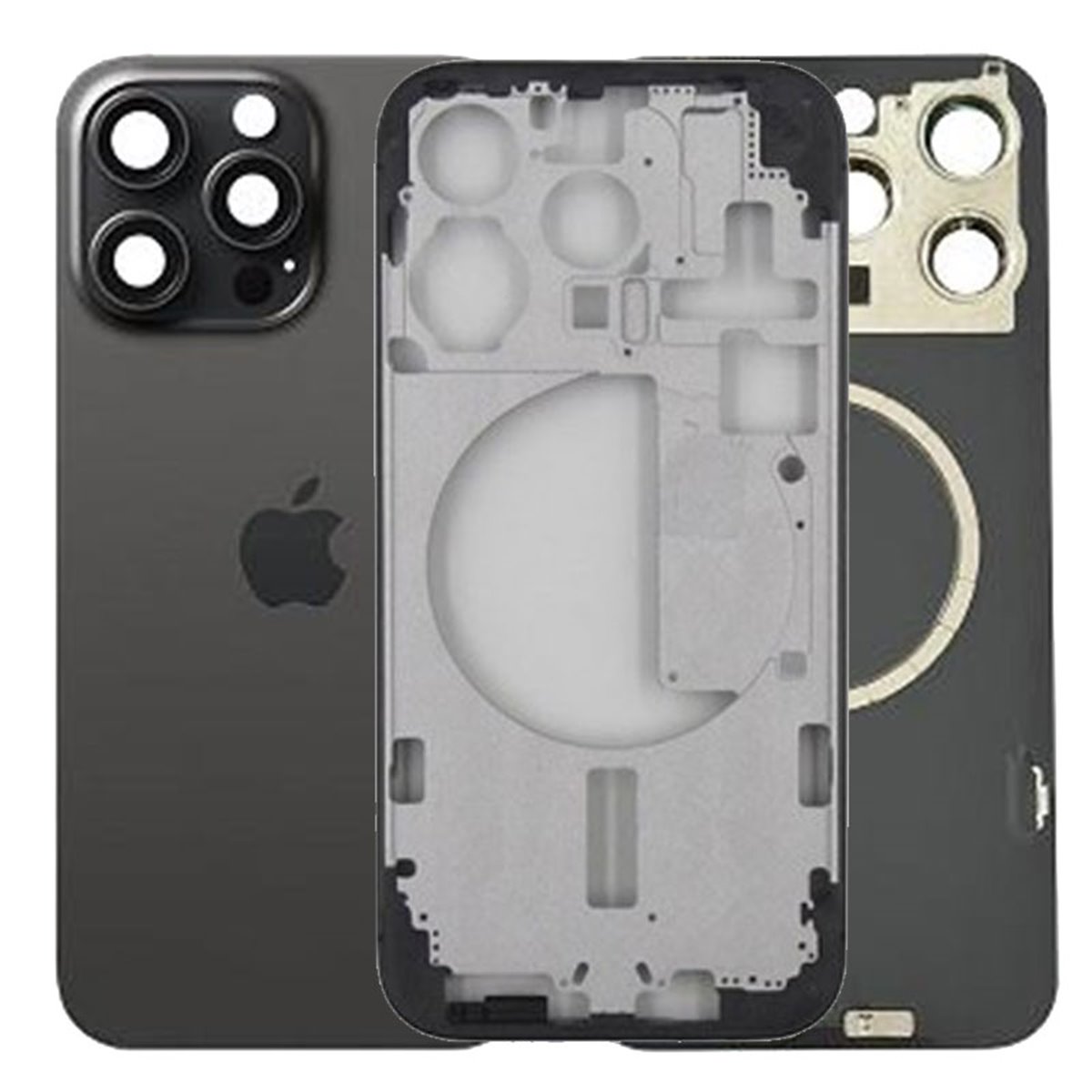 Chasis iPhone 15 Pro (sin componentes) Negro