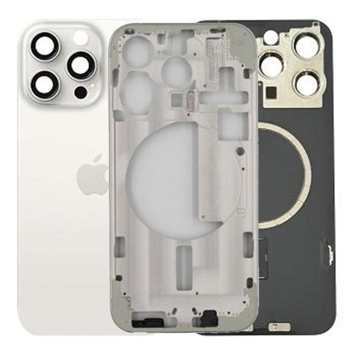 Chasis iPhone 15 Pro Max (sin componentes) Blanco