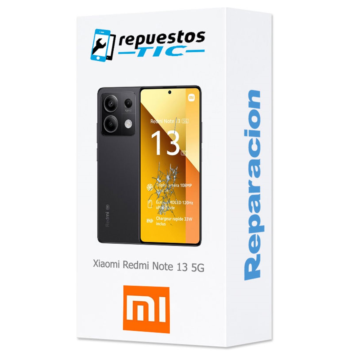 Cambio pantalla Xiaomi Redmi Note 13 5G completa LCD + tactil 