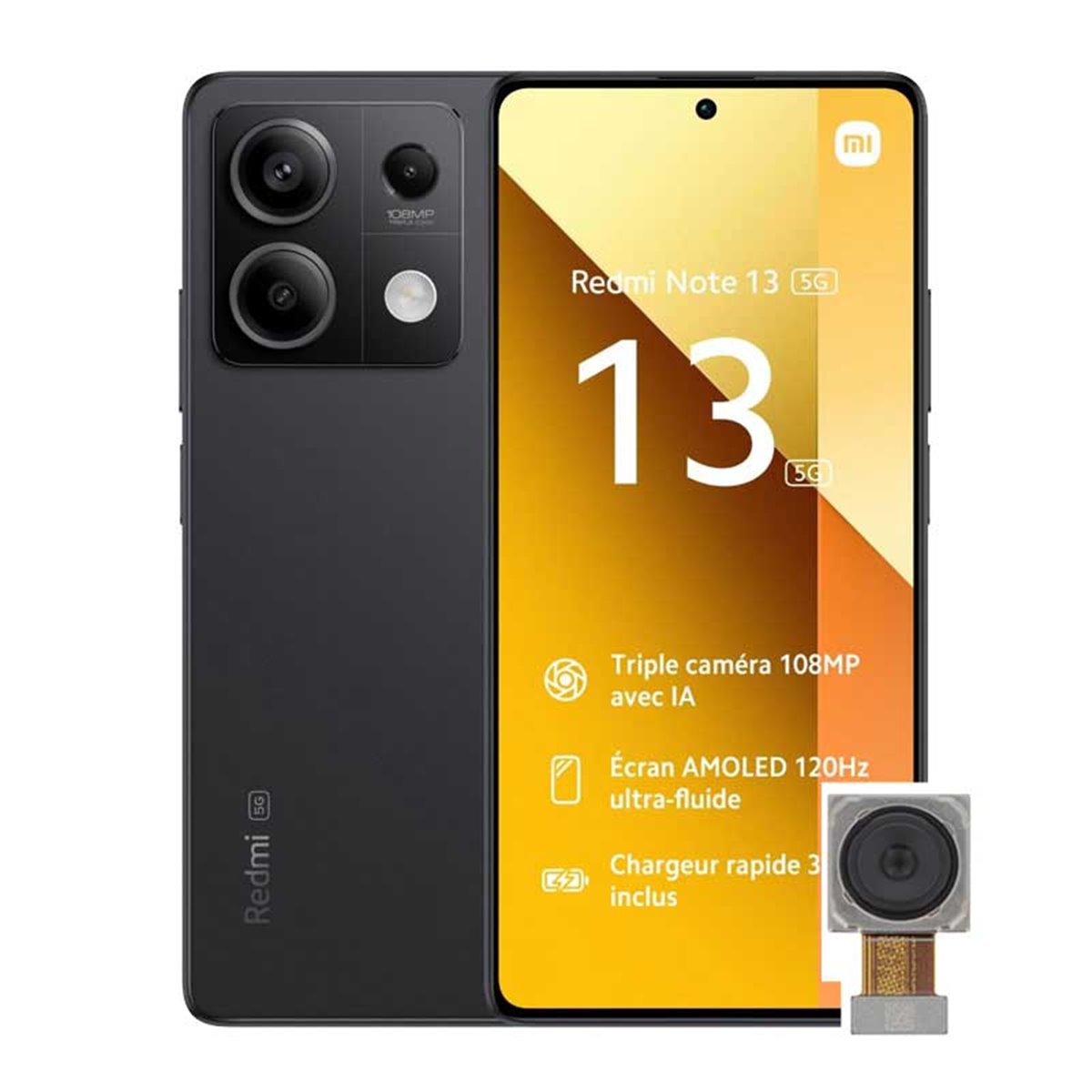Cambio Camara trasera Xiaomi Redmi Note 13 5G 