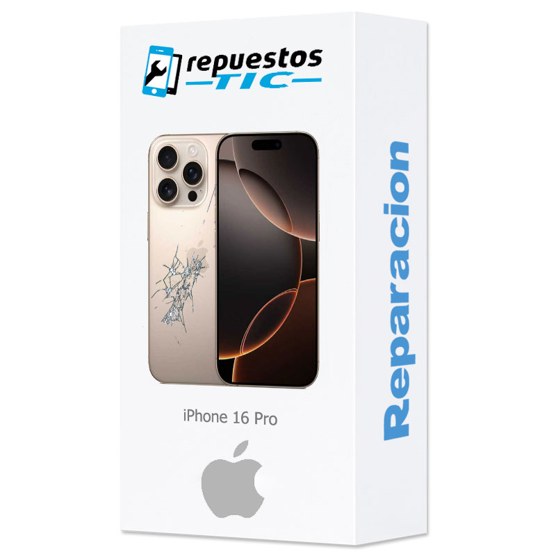 Cambio Tapa trasera original iPhone 16 Pro 