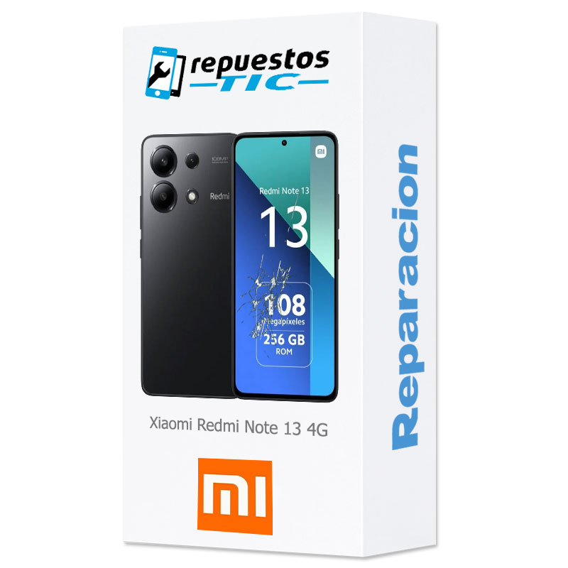 Cambio pantalla Xiaomi Redmi Note 13 4G completa LCD + tactil 