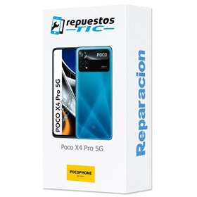 Cambio pantalla Poco X4 Pro 5G completa LCD + tactil 