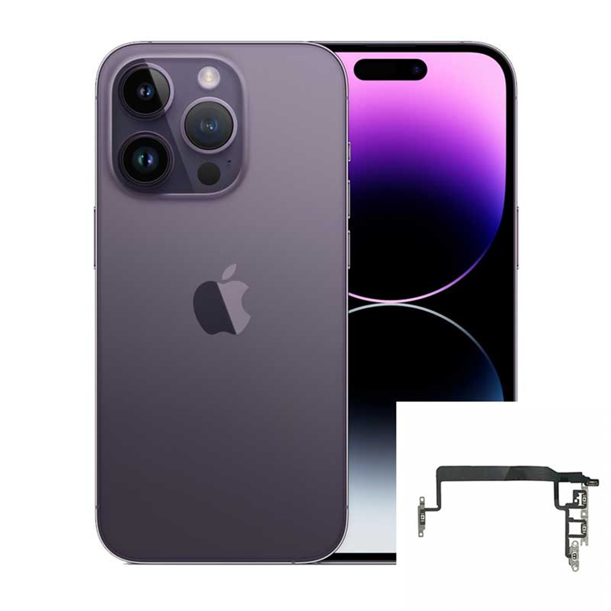 Cambio Flex encendido y volumen iPhone 14 Pro 