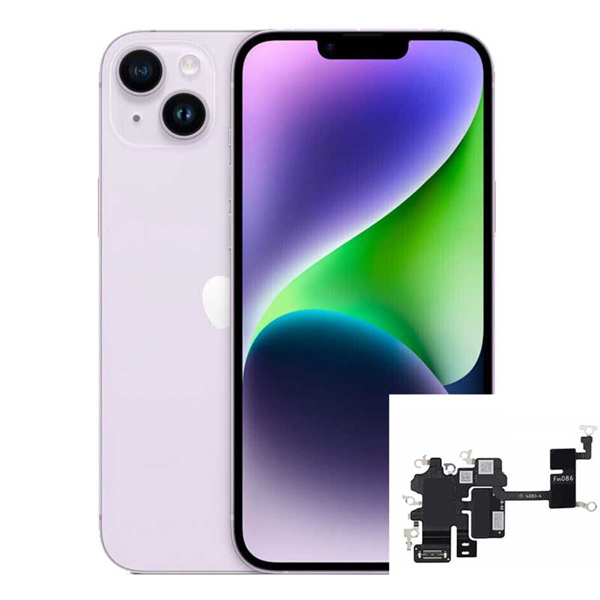 Cambio Antena wifi iPhone 14 Plus 