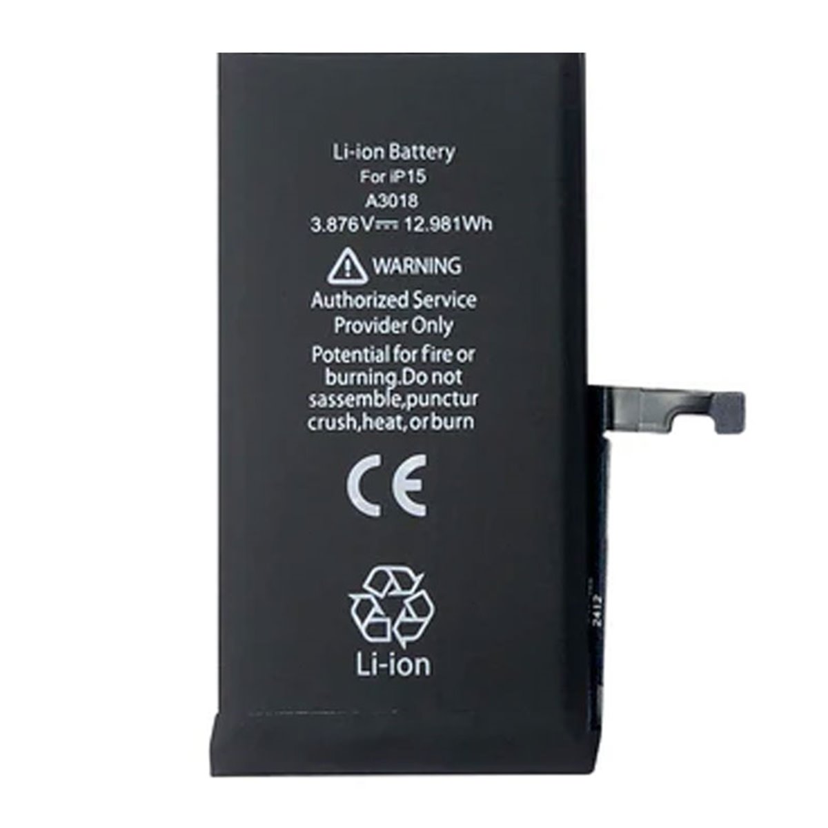 Bateria iPhone 15 calidad Premium 