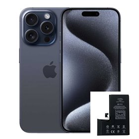 Cambio Bateria iPhone 15 Pro calidad Premium 
