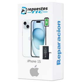 Cambio Bateria iPhone 15 calidad Premium 