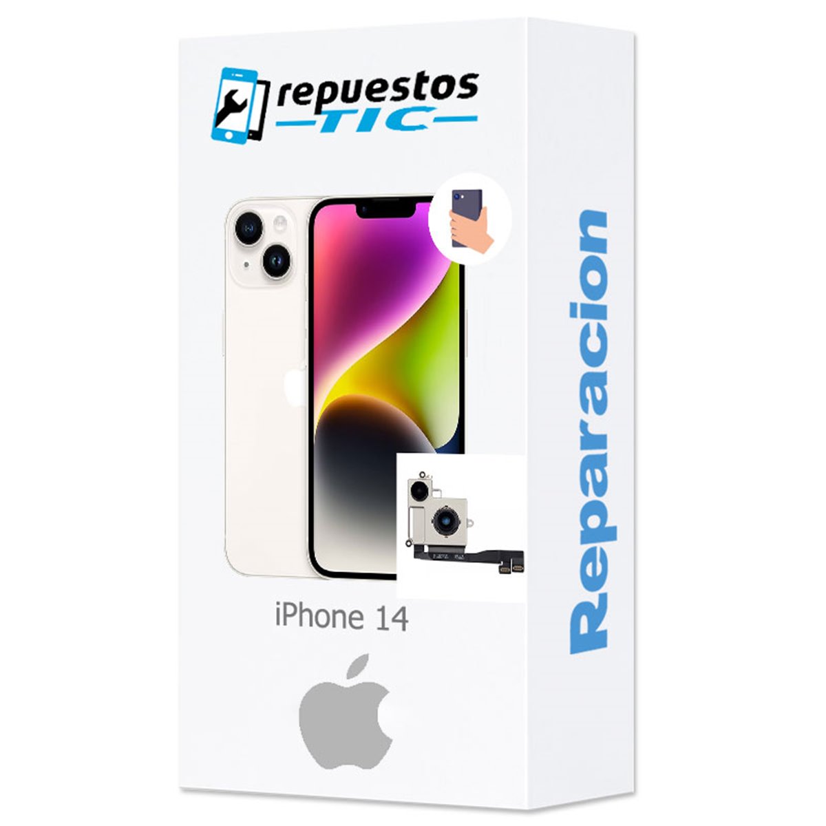 Cambio Camara trasera iPhone 14