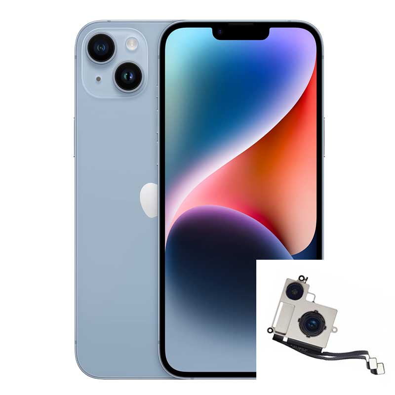 Cambio Camara trasera iPhone 14 Plus 