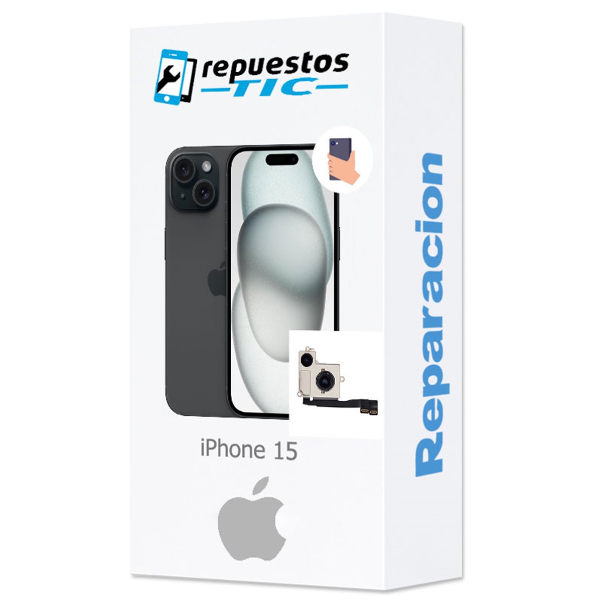 Cambio Camara trasera iPhone 15 