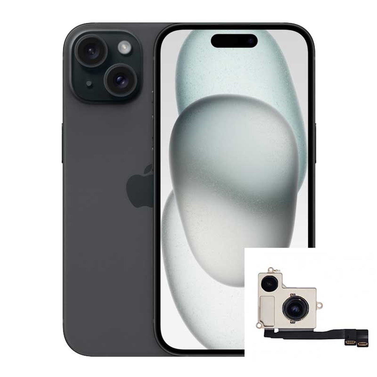 Cambio Camara trasera iPhone 15 