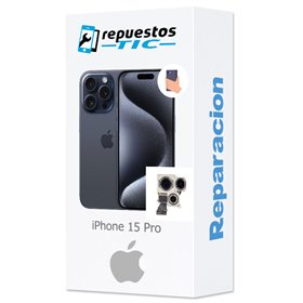 Cambio Camara trasera iPhone 15 Pro 