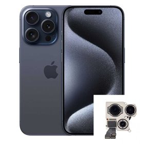 Cambio Camara trasera iPhone 15 Pro 