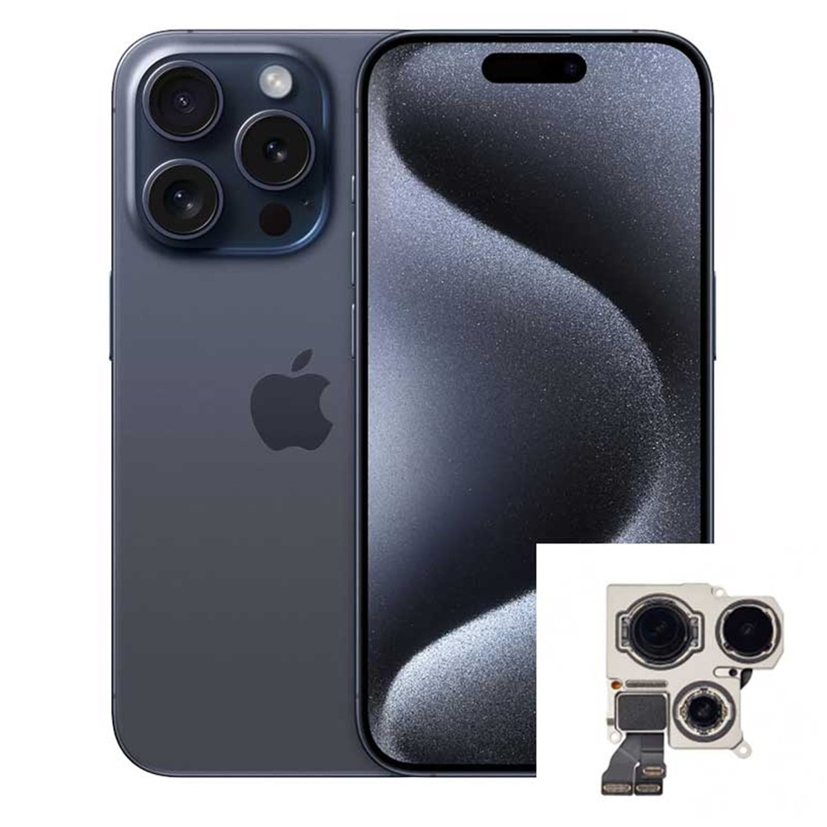 Cambio Camara trasera iPhone 15 Pro 