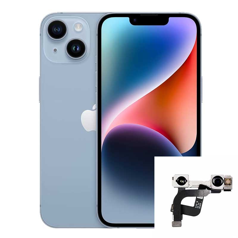 Cambio Camara frontal iPhone 14 