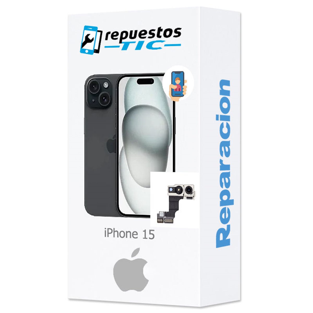 Cambio Camara frontal iPhone 15 