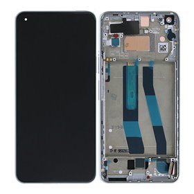 Pantalla original Xiaomi Mi 11 Lite 5G NE Service Pack Plata