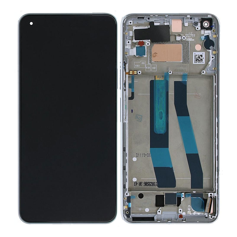 Pantalla original Xiaomi Mi 11 Lite 5G NE Service Pack Plata