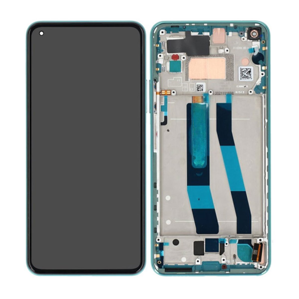 Pantalla original Xiaomi Mi 11 Lite 5G NE Service Pack Verde