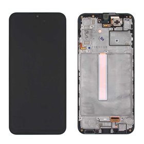 Pantalla original Samsung Galaxy A25 5G A526 Service Pack Negra