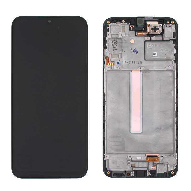 Pantalla original Samsung Galaxy A25 5G A526 Service Pack Negra