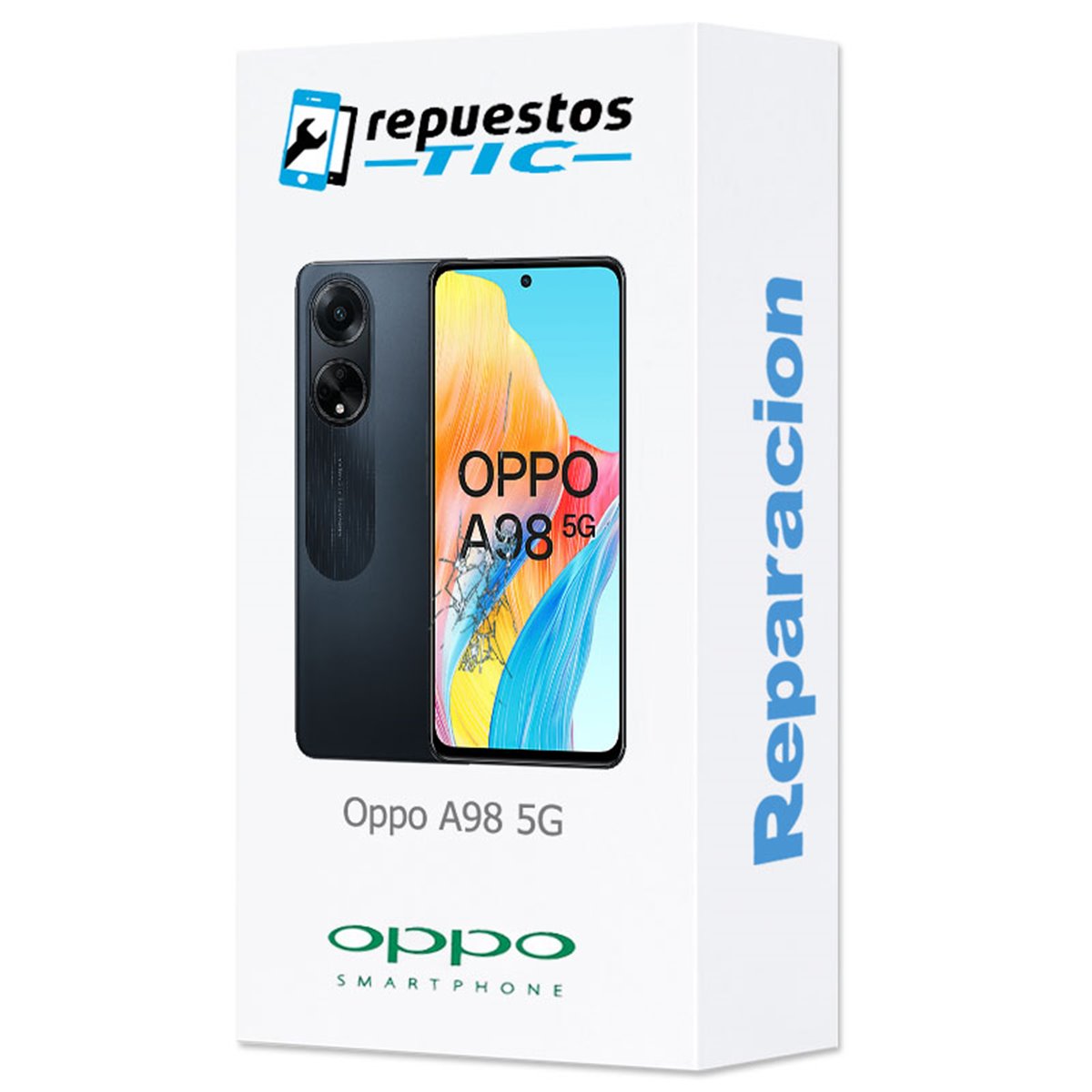 Cambio Pantalla original Oppo A98 5G (CPH2529) Service Pack 