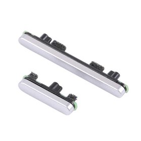 Set botones laterales On/ Off volumen Google Pixel 7 Pro Blanco