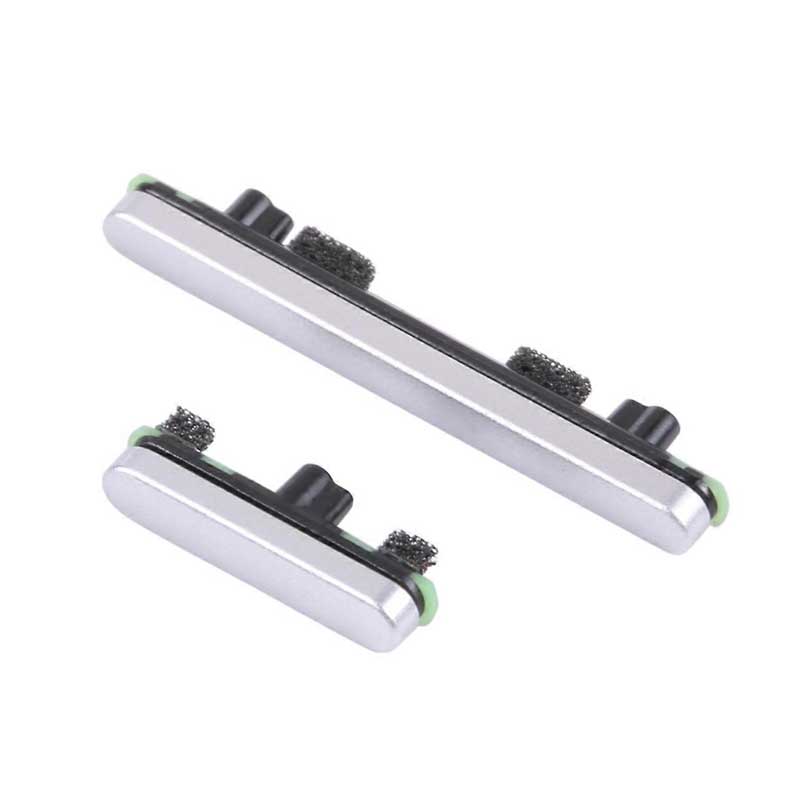 Set botones laterales On/ Off volumen Google Pixel 7 Pro Blanco