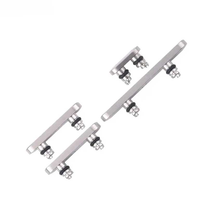 Set botones laterales iPhone 16 Pro Max Titanio Natural